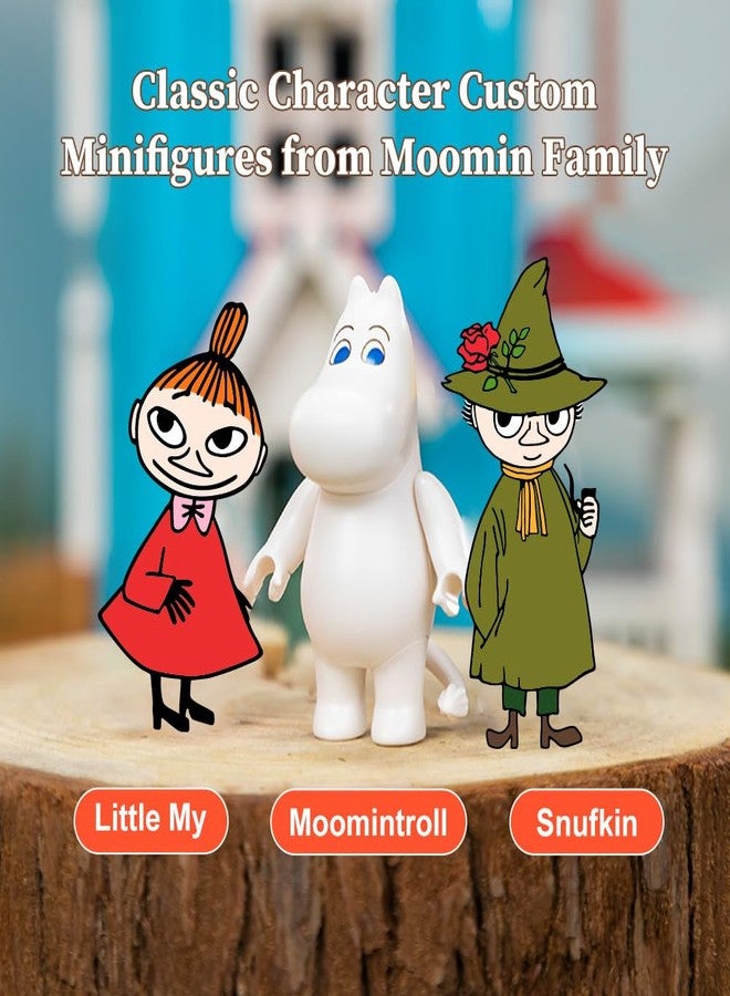 PANTASY Little My's Afternoon Tea Building Block Set, Tea Party Scene with Detailed Figures, Creative Construction Toy for Adults, Ideal Gift for Hobbyists and Collectors - Image 3